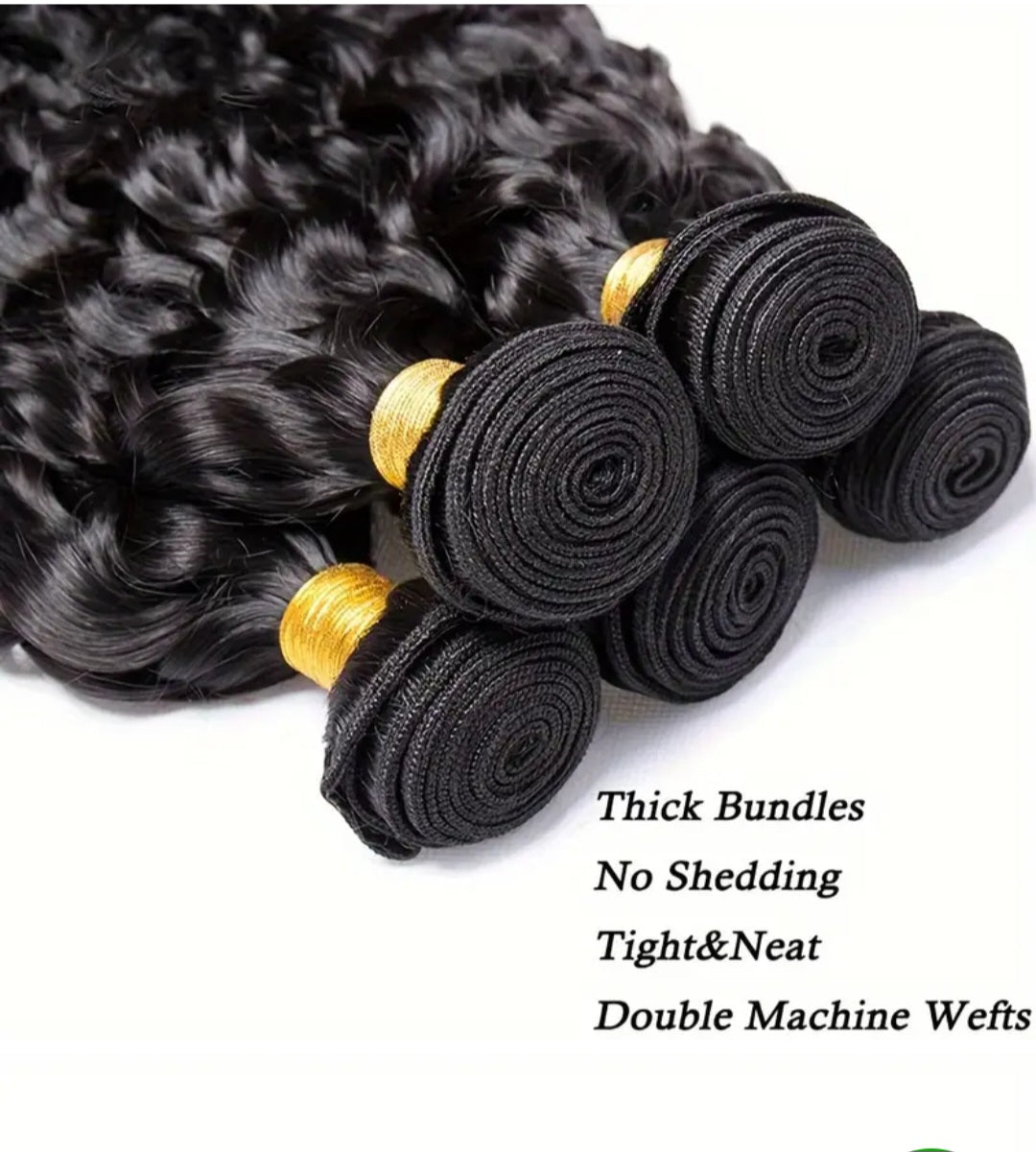 3Bundles Curly 12A 14-inch